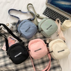 Korean Style Mini Crossbody Bag for Women – Cute Shoulder Bag for Students and Girls